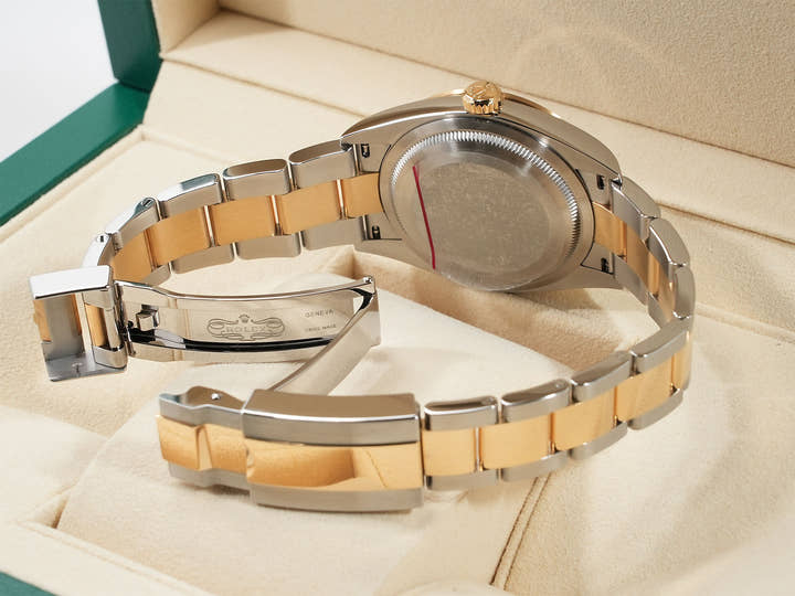 ロレックス エクスプローラー36 Ref.124273 ステンレススチール/イエローゴールド ブラック文字盤