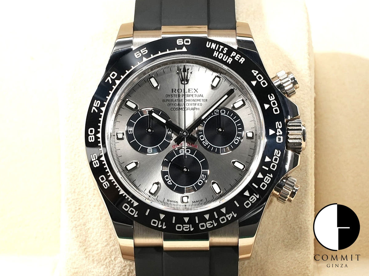 ロレックス デイトナ Ref.116519LN ホワイトゴールド スチールxブラック文字盤
