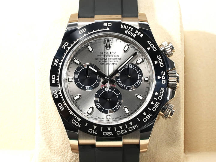 ロレックス デイトナ Ref.116519LN ホワイトゴールド スチールxブラック文字盤