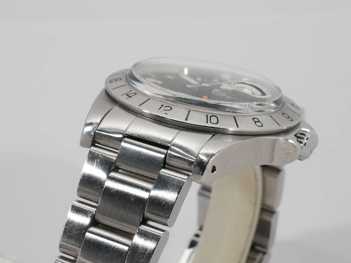 ロレックス エクスプローラーII Ref.1655 ステンレススチール ブラック文字盤