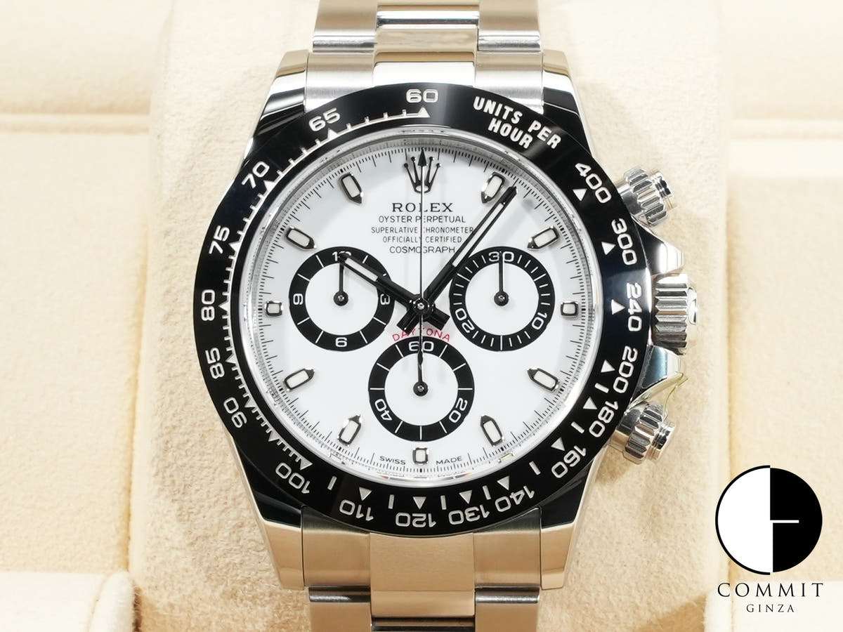 ロレックス デイトナ Ref.116500LN ステンレススチール ホワイト文字盤