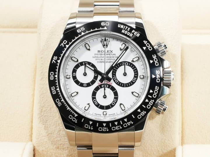ロレックス デイトナ Ref.116500LN ステンレススチール ホワイト文字盤