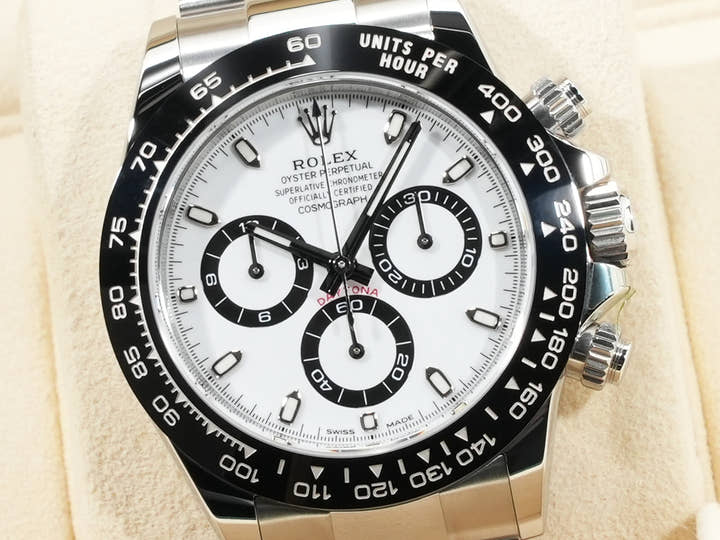 ロレックス デイトナ Ref.116500LN ステンレススチール ホワイト文字盤