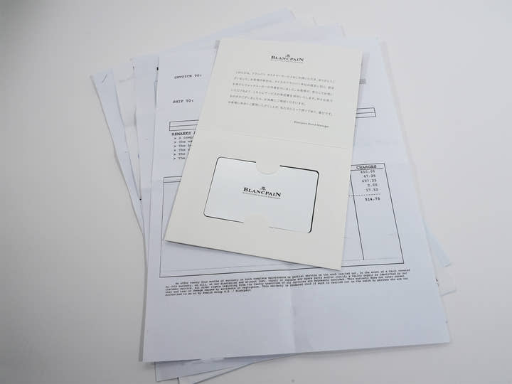 ブランパン フィフティ ファゾムス バチスカーフ レヴォリューション限定 Ref.5100-1110-NAMA ブラック文字盤 美中古 cst6eyb3