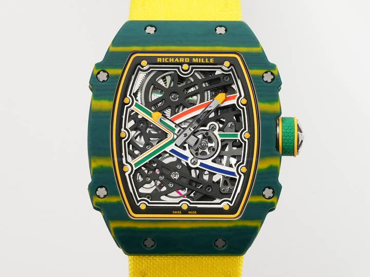 リシャールミル オートマティック ウェイド バンニーキルク Ref.RM67-02 スケルトン文字盤 極美品 our4qvim