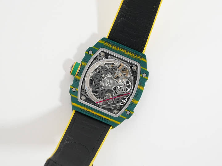 リシャールミル オートマティック ウェイド バンニーキルク Ref.RM67-02 スケルトン文字盤 極美品 our4qvim