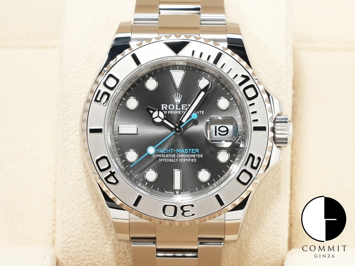 ロレックス ヨットマスター40 Ref.126622 ステンレススチール/プラチナ スレート文字盤
