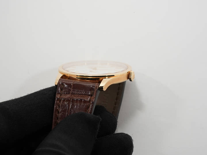 パテックフィリップ カラトラバ Ref.5196J-001 イエローゴールド シルバー文字盤