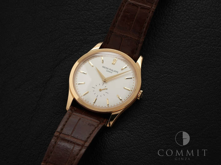 パテックフィリップ カラトラバ Ref.5196J-001 イエローゴールド シルバー文字盤