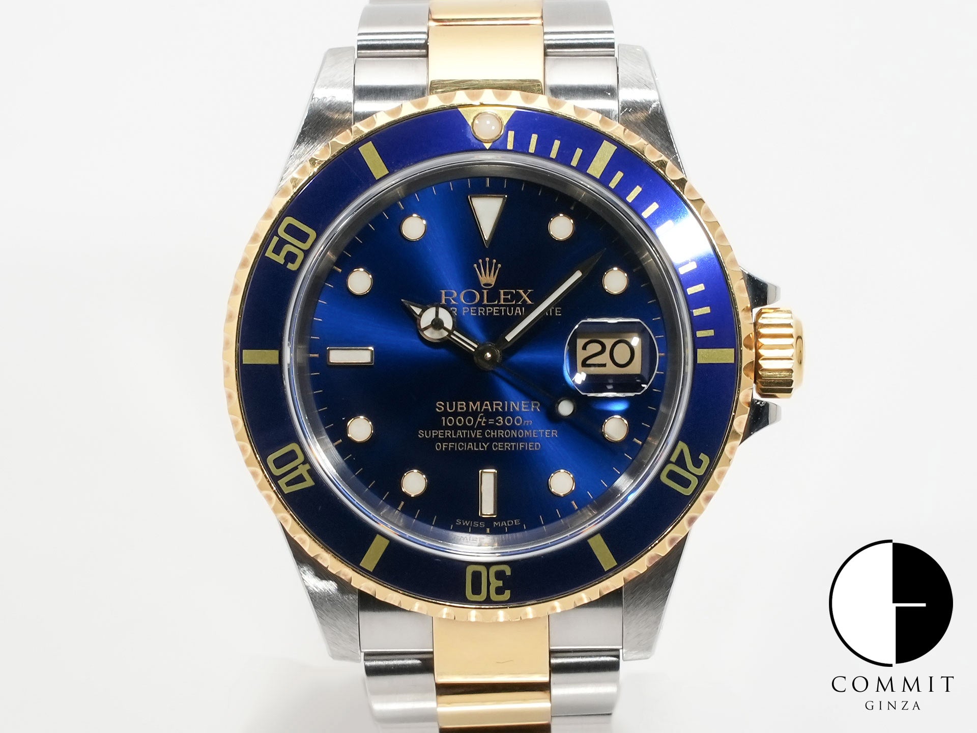 ロレックス コマ 16613 サブ yg ゴールド コンビ 廃盤 ROLEX 楽天市場】【中古】 ROLEX （ロレックス） 16613 SUBMARINER