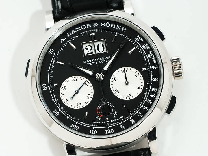 A.ランゲ&ゾーネ ダトグラフ アップ/ダウン Ref.405.035 ブラック文字盤 美中古 4k59vggd