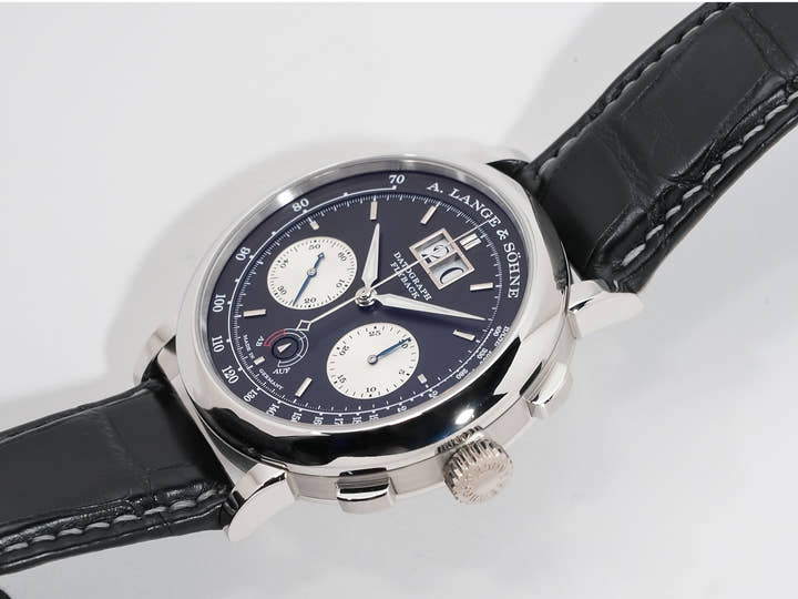 A.ランゲ&ゾーネ ダトグラフ アップ/ダウン Ref.405.035 ブラック文字盤 美中古 4k59vggd