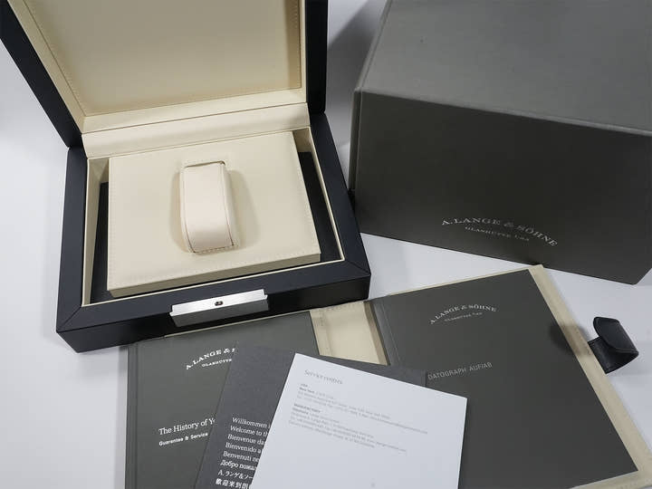 A.ランゲ&ゾーネ ダトグラフ アップ/ダウン Ref.405.035 ブラック文字盤 美中古 4k59vggd