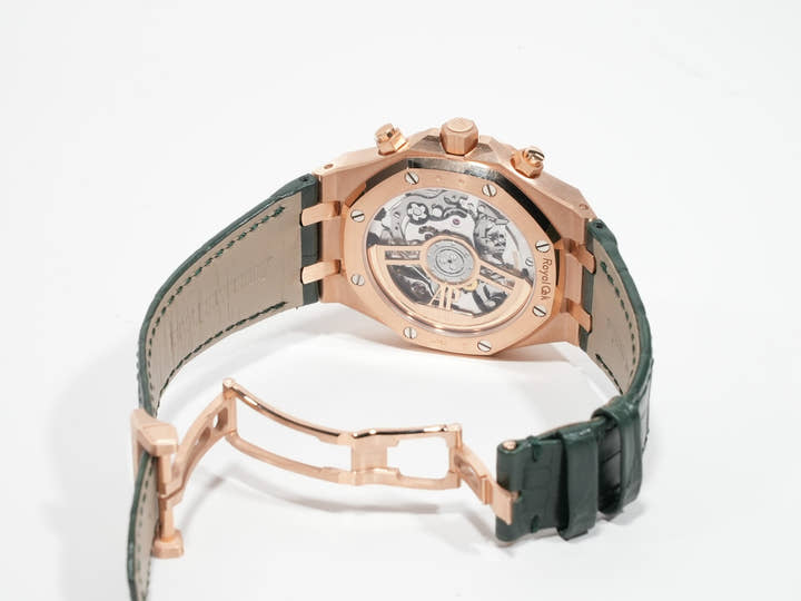 オーデマピゲ ロイヤルオーク クロノグラフ Ref.26240OR.OO.D404CR.02 ピンクゴールド カーキグリーン文字盤