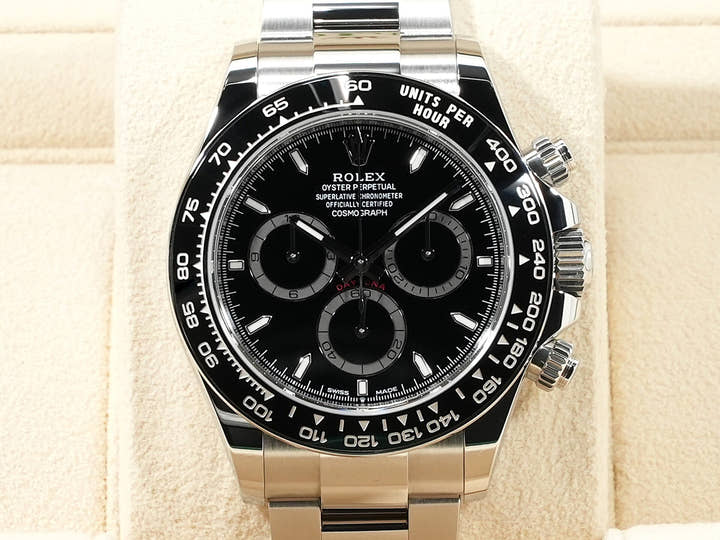 ロレックス デイトナ Ref.126500LN ステンレススチール ブラック文字盤