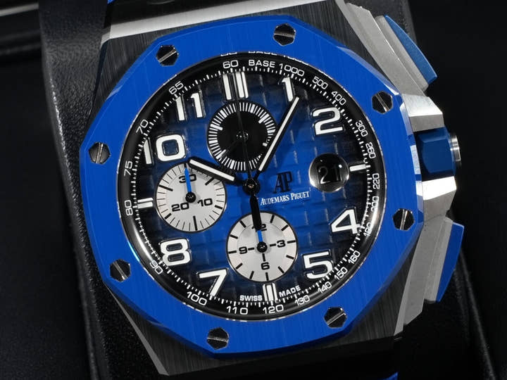 オーデマピゲ ロイヤルオーク オフショア クロノグラフ Ref.26405CE.OO.A030CA.01 セラミック スモークブルー文字盤