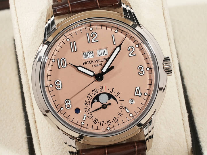 パテックフィリップ グランドコンプリケーション Ref.5320G-011 ホワイトゴールド ローズゴールドめっきのオパーリン文字盤