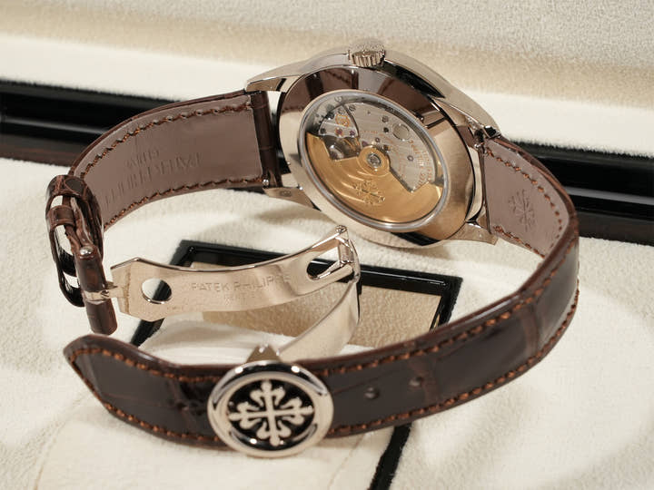 パテックフィリップ グランドコンプリケーション Ref.5320G-011 ホワイトゴールド ローズゴールドめっきのオパーリン文字盤