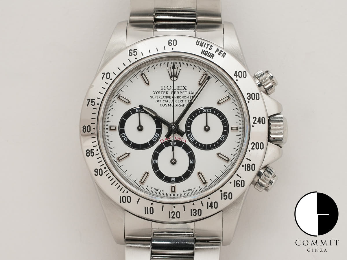 ロレックス デイトナ エルプリメロ Ref.16520 ステンレススチール ホワイト文字盤