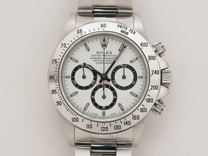 ロレックス デイトナ エルプリメロ Ref.16520 ステンレススチール ホワイト文字盤