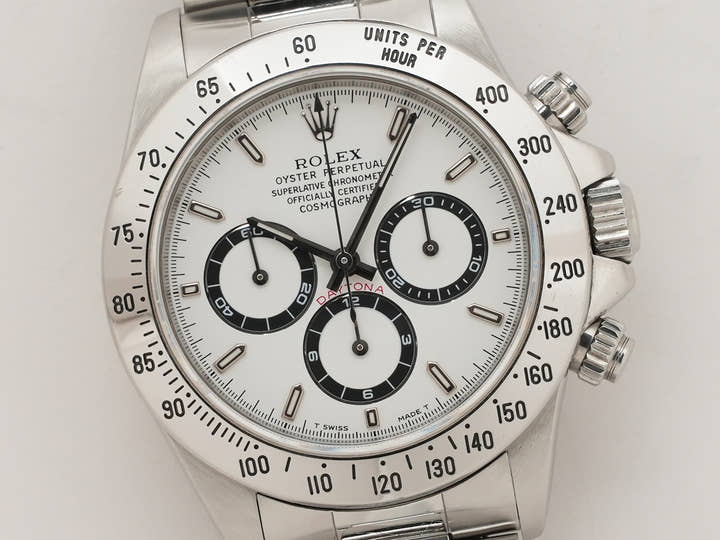 ロレックス デイトナ エルプリメロ Ref.16520 ステンレススチール ホワイト文字盤