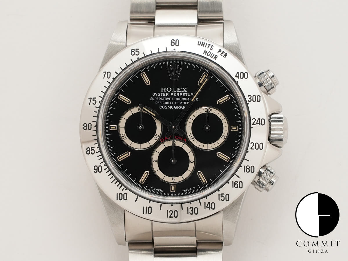 ロレックス デイトナ エルプリメロ Ref.16520 ステンレススチール ブラック文字盤