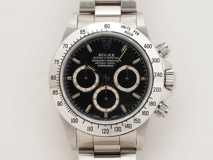 ロレックス デイトナ エルプリメロ Ref.16520 ステンレススチール ブラック文字盤