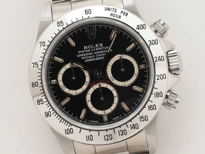 ロレックス デイトナ エルプリメロ Ref.16520 ステンレススチール ブラック文字盤