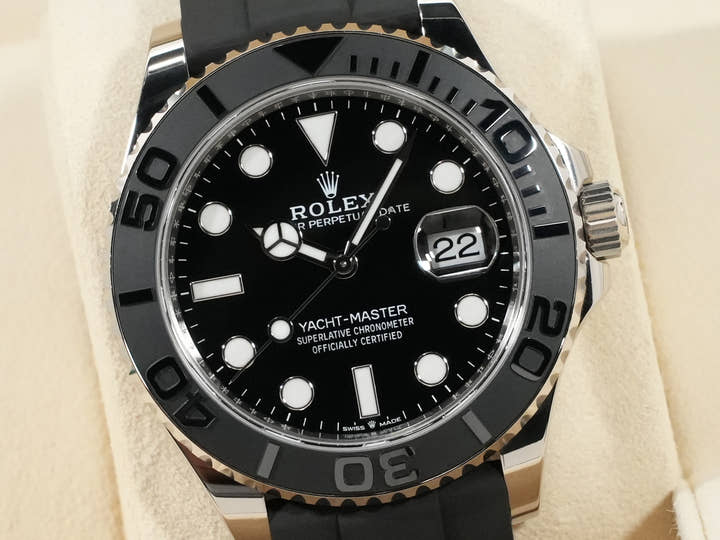 ロレックス ヨットマスター42 Ref.226659 ホワイトゴールド ブラック文字盤