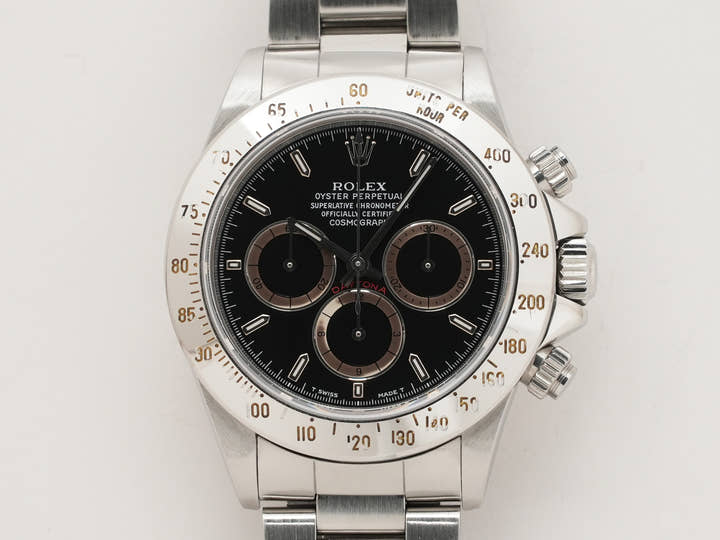 ロレックス デイトナ エルプリメロ Ref.16520 ステンレススチール ブラック文字盤