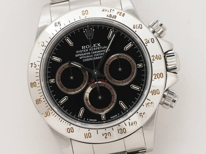 ロレックス デイトナ エルプリメロ Ref.16520 ステンレススチール ブラック文字盤