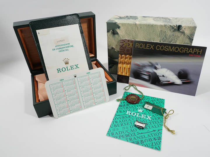 ロレックス デイトナ エルプリメロ Ref.16520 ステンレススチール ブラック文字盤