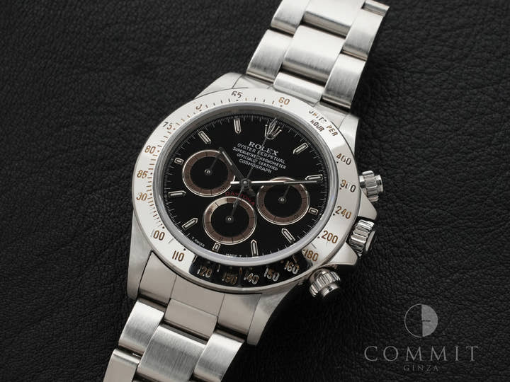 ロレックス デイトナ エルプリメロ Ref.16520 ステンレススチール ブラック文字盤