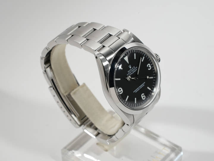 ロレックス エクスプローラーI Ref.1016 ステンレススチール ブラック文字盤