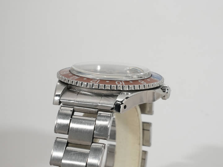 ロレックス GMTマスター Ref.1675MM ステンレススチール ブラック文字盤 オイスターブレスレット