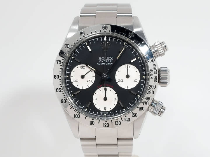 ロレックス デイトナ Ref.6265 ステンレススチール ブラック文字盤