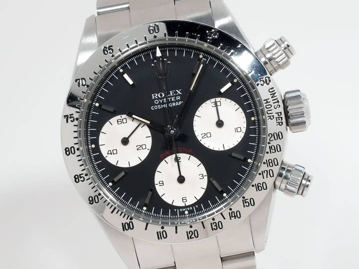 ロレックス デイトナ Ref.6265 ステンレススチール ブラック文字盤