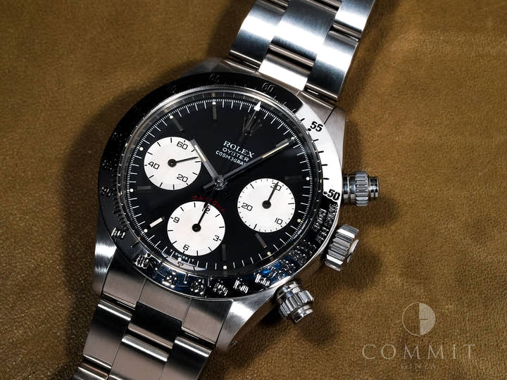 ロレックス デイトナ Ref.6265 ステンレススチール ブラック文字盤
