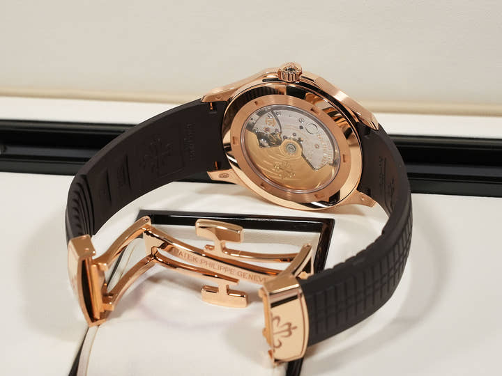 Patek Philippe Aquanaut Ref. 5167R-001 Rose Gold Brown Dial