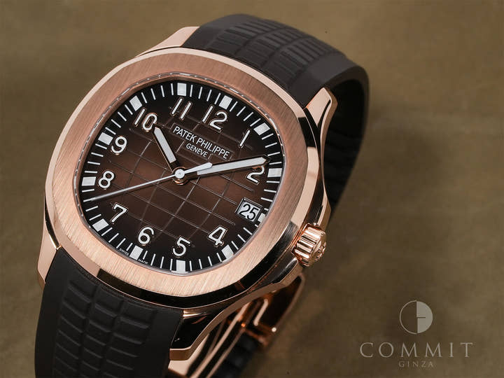 Patek Philippe Aquanaut Ref. 5167R-001 Rose Gold Brown Dial