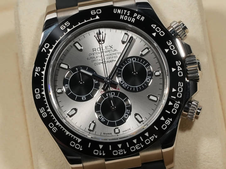 ロレックス デイトナ Ref.116519LN ホワイトゴールド スチールxブラック文字盤