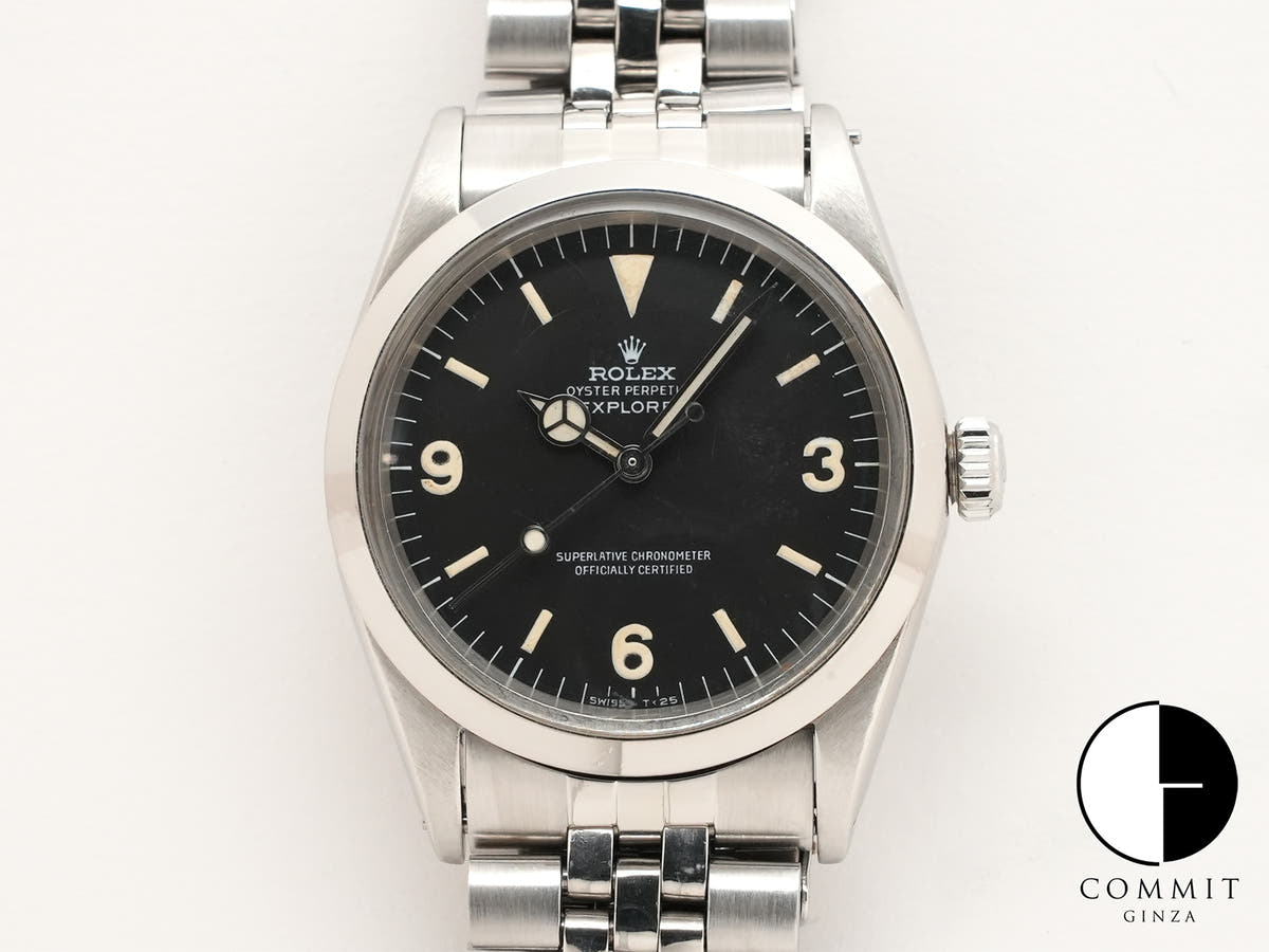 Rolex Explorer I Ref. 1016 Stainless Steel Black Dial