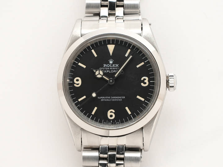 Rolex Explorer I Ref. 1016 Stainless Steel Black Dial