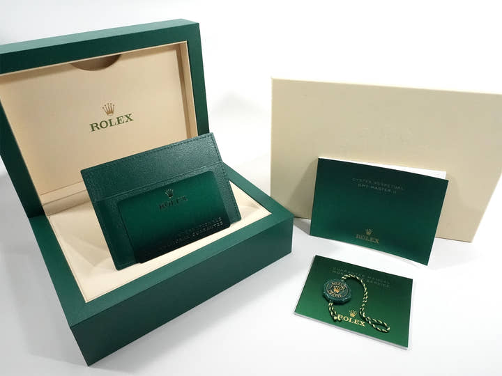 ロレックス GMTマスターII Ref.126719BLRO ホワイトゴールド ミッドナイトブルー文字盤 オイスターブレスレット オイスターブレスレット