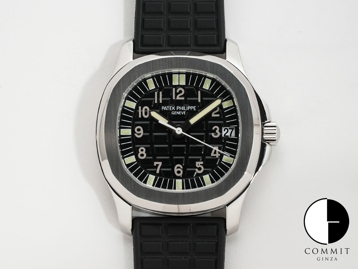 パテックフィリップ アクアノート ミディアム Ref.5066A-001 ステンレススチール ブラック文字盤