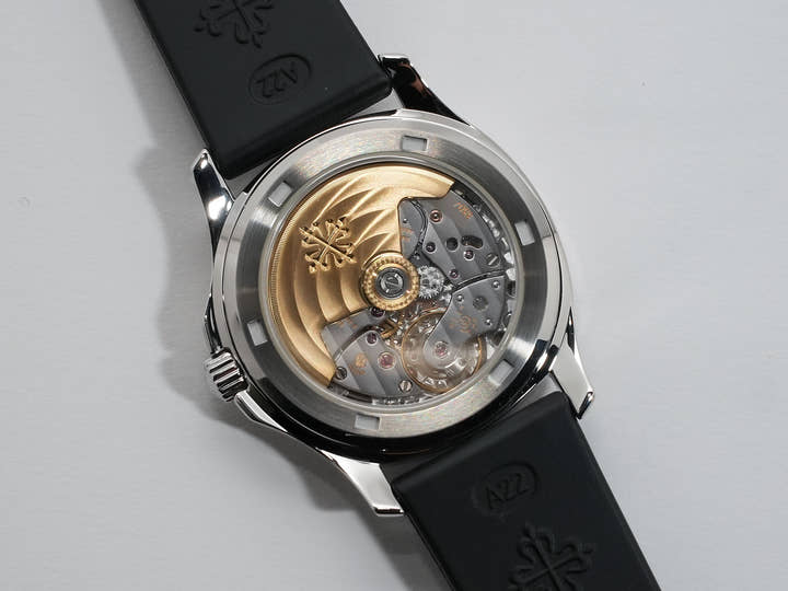 パテックフィリップ アクアノート ミディアム Ref.5066A-001 ステンレススチール ブラック文字盤