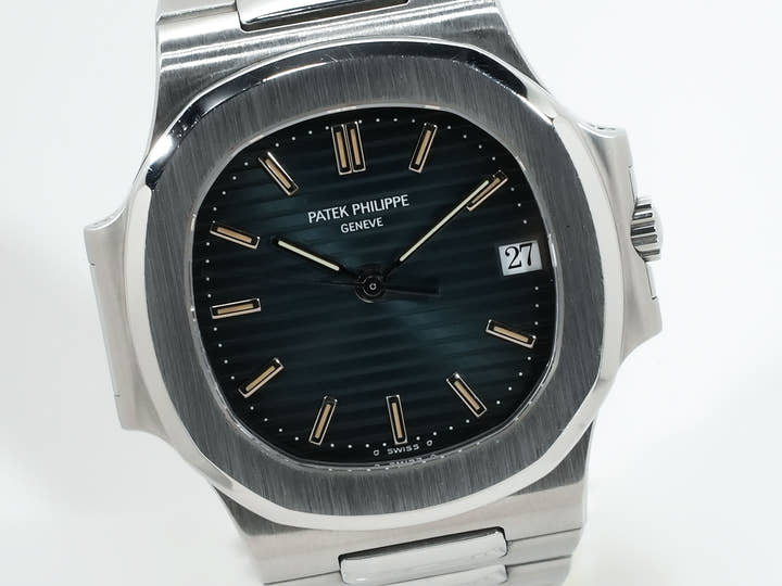 パテックフィリップ ノーチラス Ref.3800/1 ステンレススチール ブルー文字盤