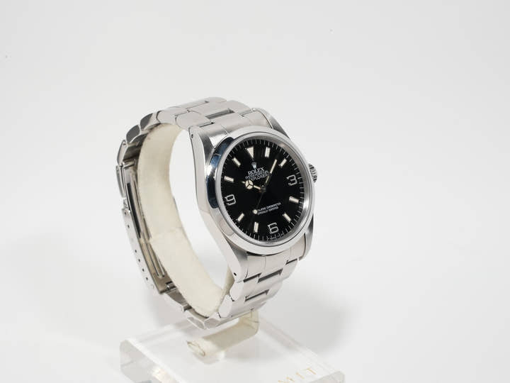 ロレックス エクスプローラーI Ref.14270 ステンレススチール ブラック文字盤