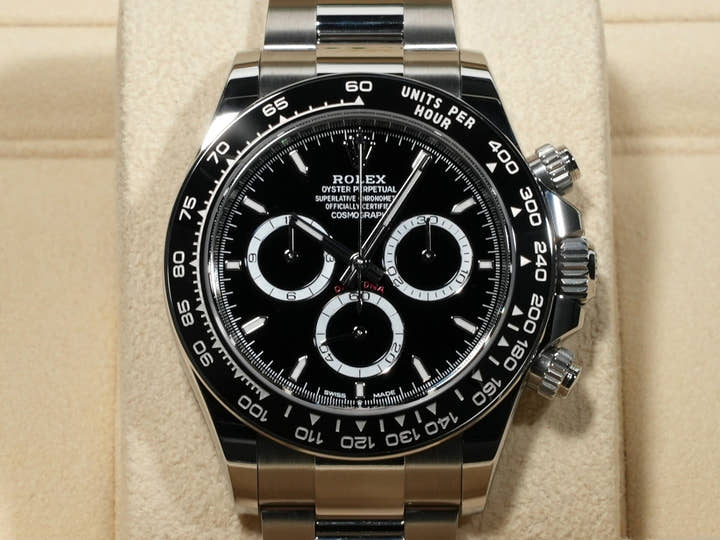 ロレックス デイトナ Ref.126500LN ステンレススチール ブラック文字盤