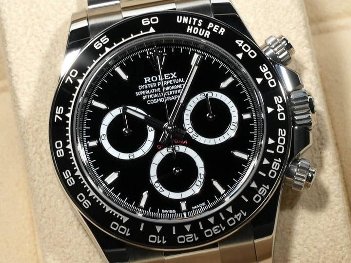 ロレックス デイトナ Ref.126500LN ステンレススチール ブラック文字盤